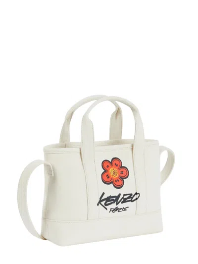 Kenzo Women  X Futura 2000 Small  Utility Canvas Tote Bag In Multi