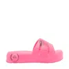 Kenzo Rubber Open Toe Slide Mules
