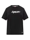 Kenzo Cotton T-shirt In Black