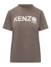 Kenzo Gots Boke Flower 2.0 Loose T-shirt In Brown