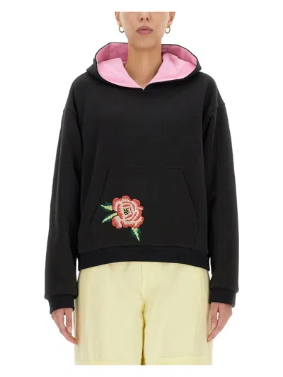 KENZO WOMEN'S REVERSIBLE COTTON SWEATSHIRT