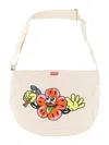 Kenzo Women Shoulder Bag With Embroidery In Multi