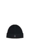Kenzo Wool And Cotton Beanie In Black