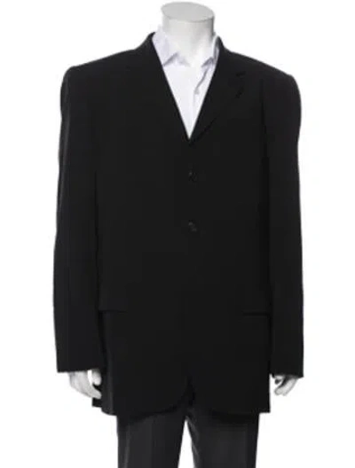 Pre-owned Kenzo Wool Blazer In Blue