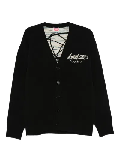 KENZO KENZO WOOL BLEND CARDIGAN