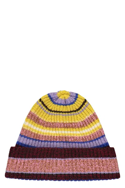 Kenzo Wool Hat In Multicolor