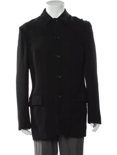 Pre-owned Kenzo Wool Jacket In Blue