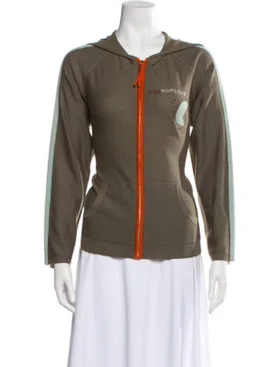 Pre-owned Kenzo Wool Jacket In Green