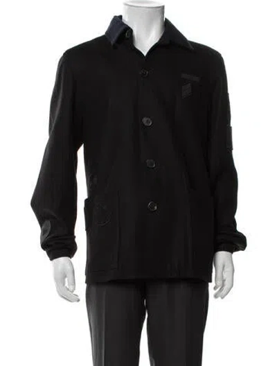 Pre-owned Kenzo Wool Jacket In Grey
