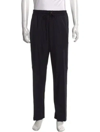 Pre-owned Kenzo Wool Pants In Black