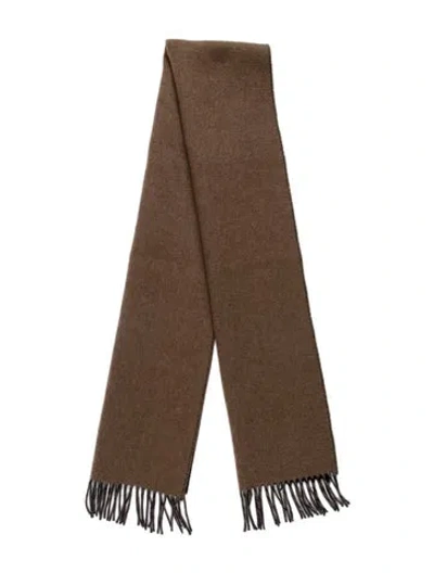 Pre-owned Kenzo Wool Scarf In Brown