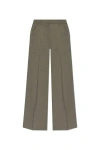Kenzo Wide-leg Wool Trousers In 97