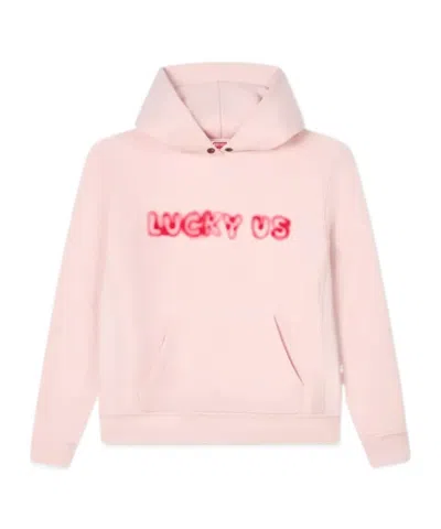 Kenzo Pink  Paris ' Words' Hoodie