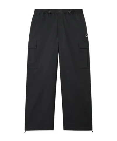 Kenzo Work Casual Pants In Black