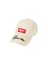 Kenzo Logo-patch Baseball Cap In Neutral