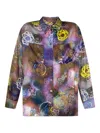 Kenzo X Futura 2000 Floral-atom Shirt In Multi
