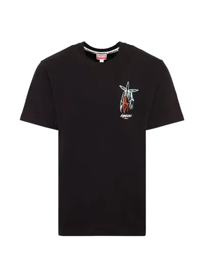 Kenzo Futura Classic Tshirt In Black