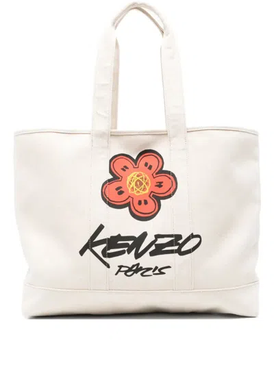 Kenzo X Futura 2000  Utility Boke Flower-print Tote Bag