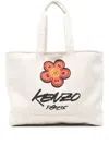 Kenzo X Futura 2000  Utility Boke Flower-print Tote Bag In Nude