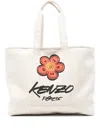 Kenzo X Futura 2000  Utility Boke Flower-print Tote Bag In Sand