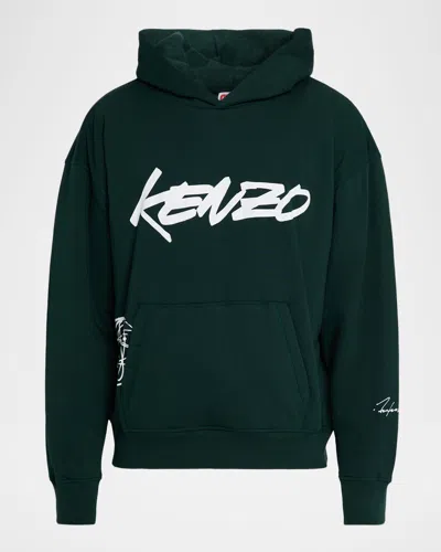 KENZO X FUTURA 2000' MEN'S PADDED COTTON HOODIE