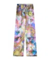 Kenzo ' X Futura 2000' Pants In Silk In Multi