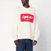 Kenzo X Futura 2000 Sweater In White Wool In Neutral