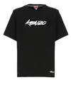 Kenzo Cotton T-shirt In Black
