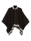 Kenzo X Futura 2000 Poncho In Black