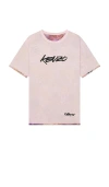Kenzo Graphic Crew Neck T-shirt In Neutral