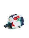 Kenzo New Era Cap Archive Rose Pattern In Multi