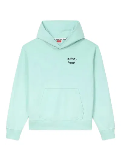 Kenzo X Verdy Embroidered Hoodie In Green