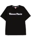 Kenzo Verdy Os Printed Cotton T-shirt In Black