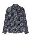 Kenzo X Verdy Logo-print Shirt In Black