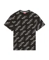 Kenzo Black Printed T-shirt In Black
