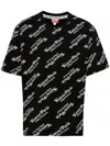 Kenzo X Verdy T-shirt Mit Logo-print In Schwarz