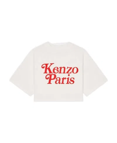 Kenzo X Verdy Logo-print T-shirt In White