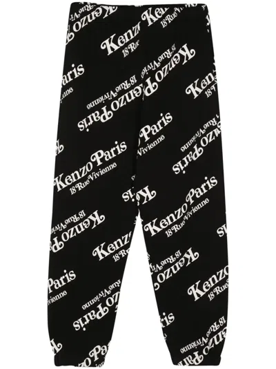 Kenzo X Verdy Jogginghose Mit Logo-print In Black