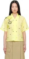 Kenzo Short-sleeved Shirt In 38 Vanilla