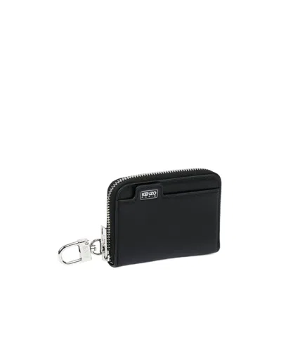 Kenzo Zip-around Wallet In Black