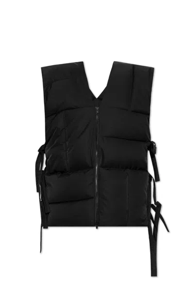 Kenzo Logo-patch Vest In Black