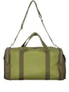 Kenzo Zip-pocket Travel Bag In Green
