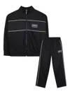 Kenzo Zip-up Tracksuit Set In Black