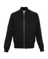 Kenzo Zipper Long-sleeved Casual Jacket In Black
