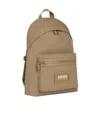 Kenzo Zippered Shoulder Bag In Brown