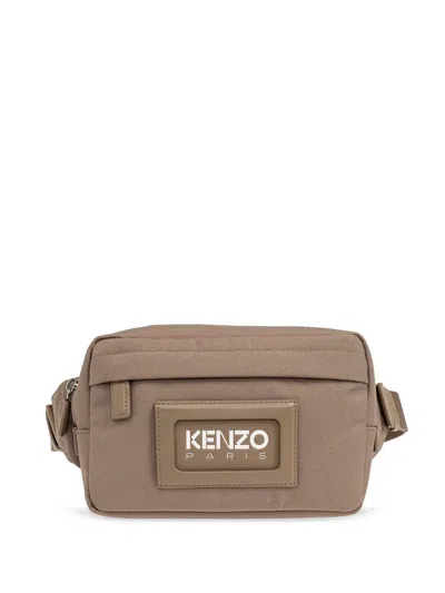 Kenzo Graphy Belt Bag In Neutrals
