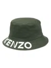 Kenzo Casual Reversible Wide Brim Hat In Neutrals