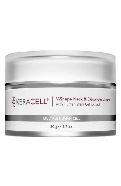 Keracell V-shape Neck & Décolleté Cream In White