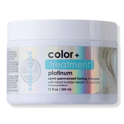 Keracolor Color + Treatment Semi-permanent Toning Masque - Platinum In Silver