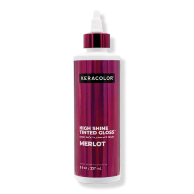 Keracolor High Shine Tinted Gloss - Merlot In Burgundy